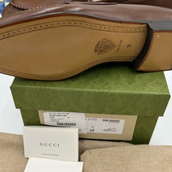 Men's GUCCI HORSEBIT 1953 loafers ! Size 9 - Picture 4 of 5